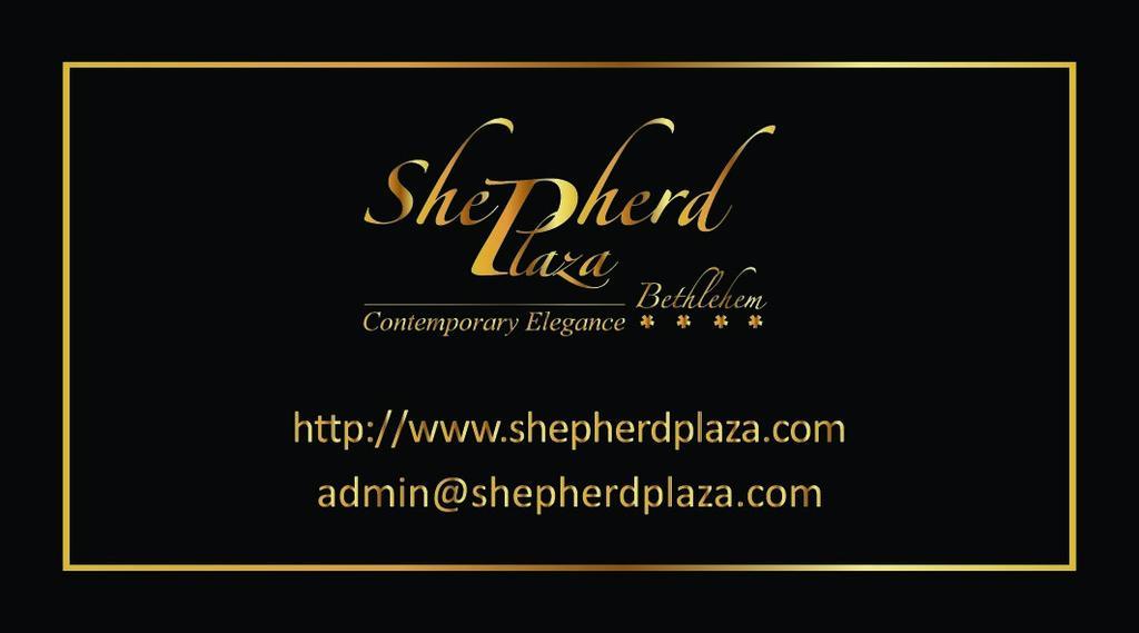 Shepherd Plaza Hotel Betlehem Exteriör bild